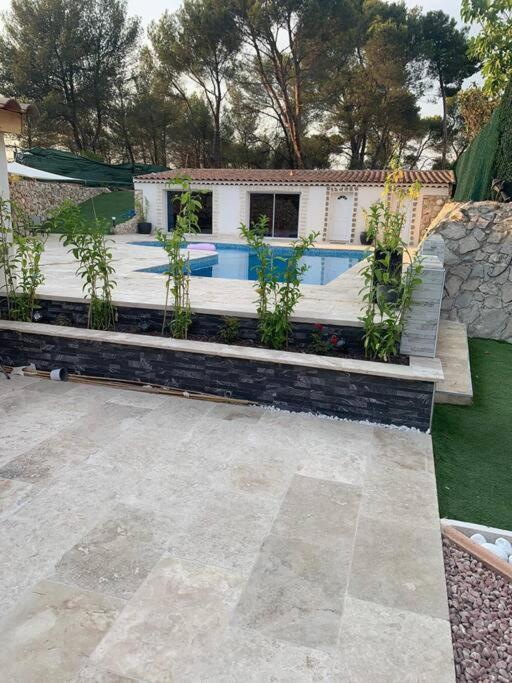 Jolie Maison Avec Vue Sur Piscine 布克贝尔航空 外观 照片