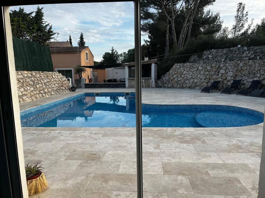 Jolie Maison Avec Vue Sur Piscine 布克贝尔航空 外观 照片